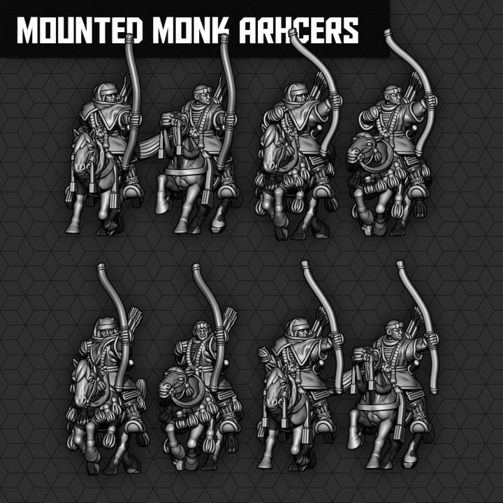 Warrior Monk Mounted Archers