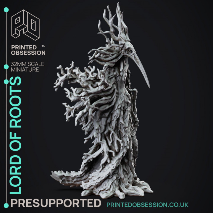 Lord of the Roots - Arch Fay - PRESUPPORTED - 32mm scale image