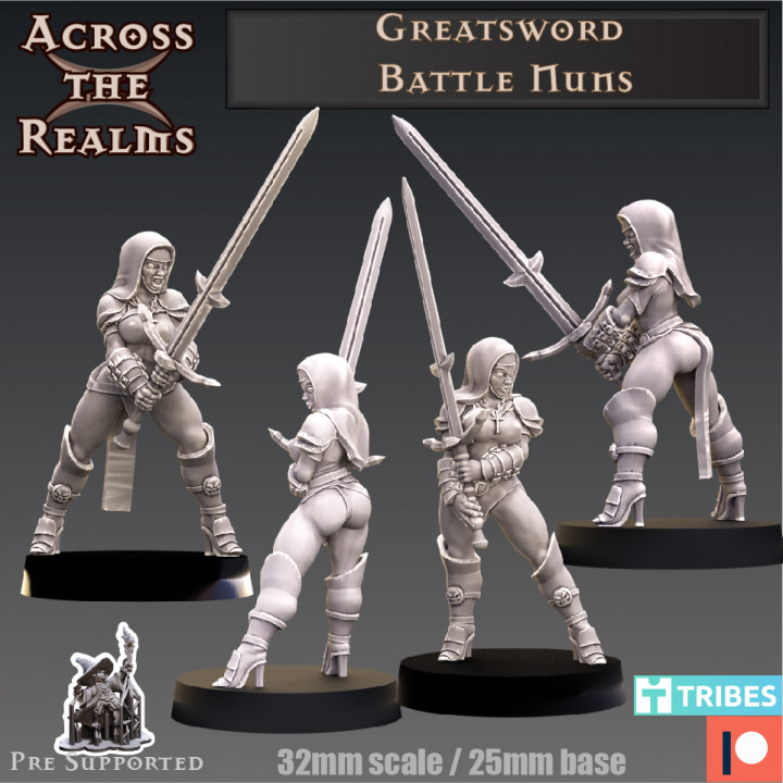 Greatsword Battle Nuns