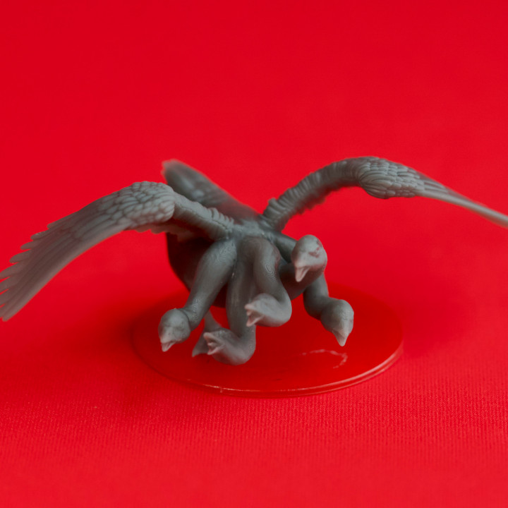 Goose Hydra - Tabletop Miniature (Pre-Supported) image