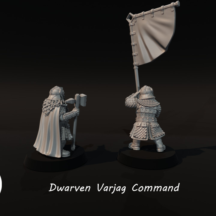 Dwarven Varjag Commanders image