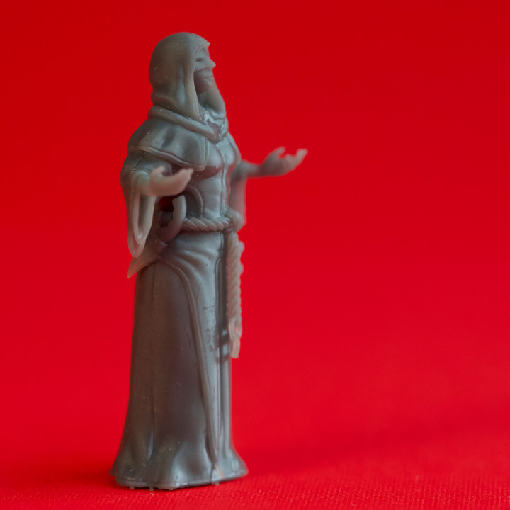 Worshipping Cultist - Tabletop Miniature (Pre-Supported) image