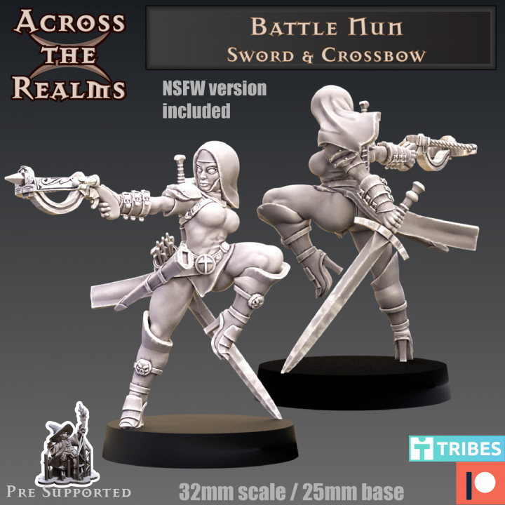 Battle Nun Sword & Crossbow image