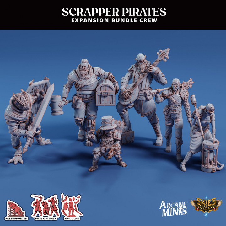 Scrapper Pirates - Expansion Crew image