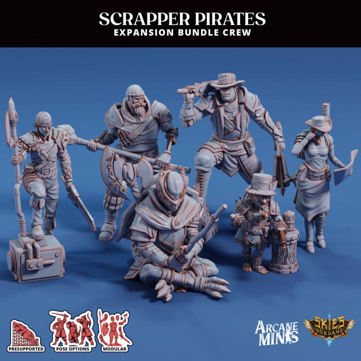 Scrapper Pirates - Expansion Crew image