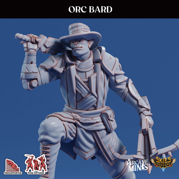 Orc Bard - Scrapper Pirates image