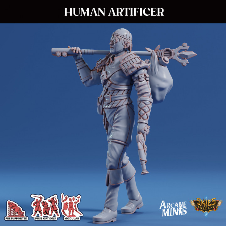 Human Artificer - Scrapper Pirates image