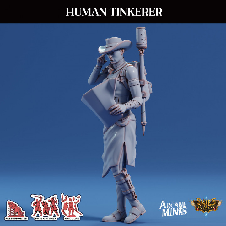 Human Tinkerer - Scrapper Pirates image