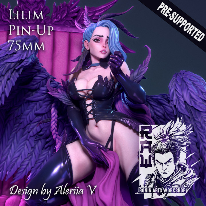 Lilim Pin Up - 75mm Pre-Supported image