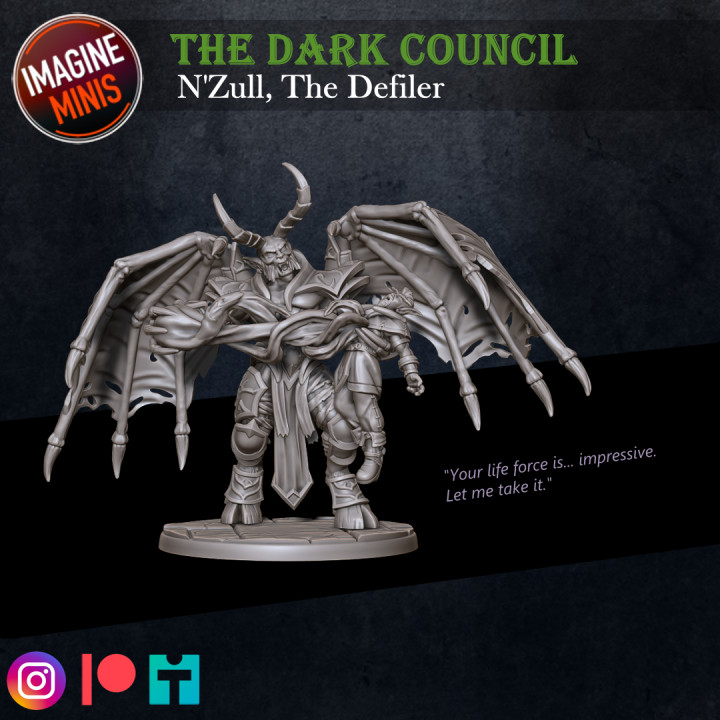 The Dark Council - N'Zull, The Defiler image