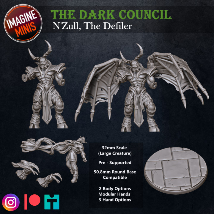 The Dark Council - N'Zull, The Defiler image