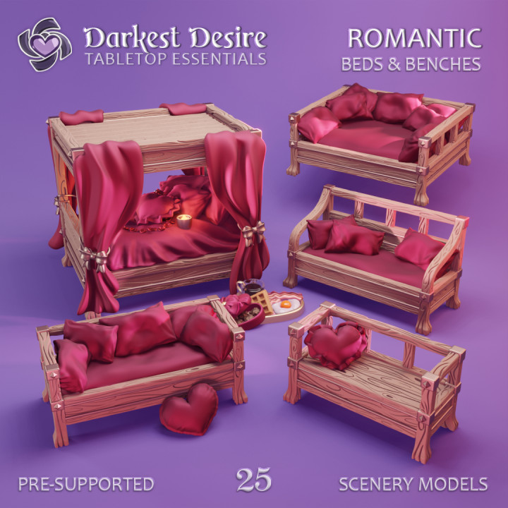 Romantic Beds & Benches image