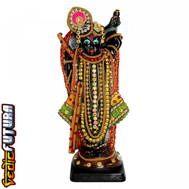 Shrinathji of Nathdwara - Krishna Manifested As A Seven-Year-Old image