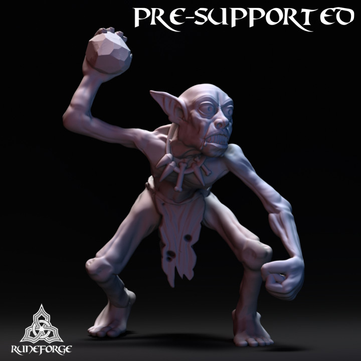 Cave Goblin - Rock Thrower image