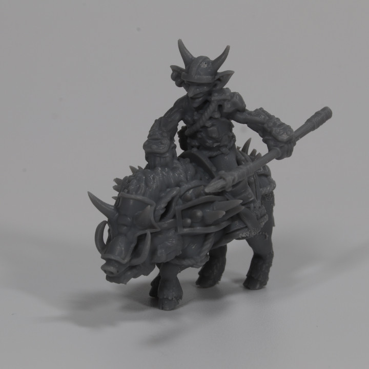 Classic Goblin - Boar Rider - Spear image