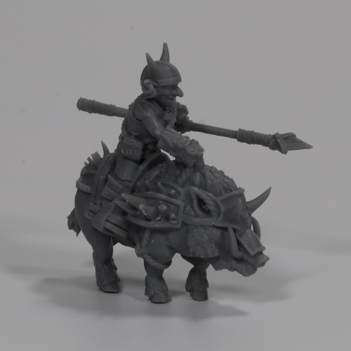 Classic Goblin - Boar Rider - Spear image