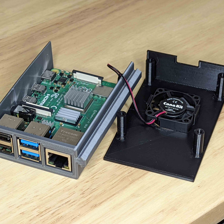 Raspberry Pi 4 Case for Ender 3/V-slot mount image