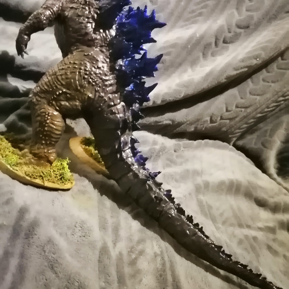 3D Printable Godzilla by Andy de clercq, image size:1000x1000