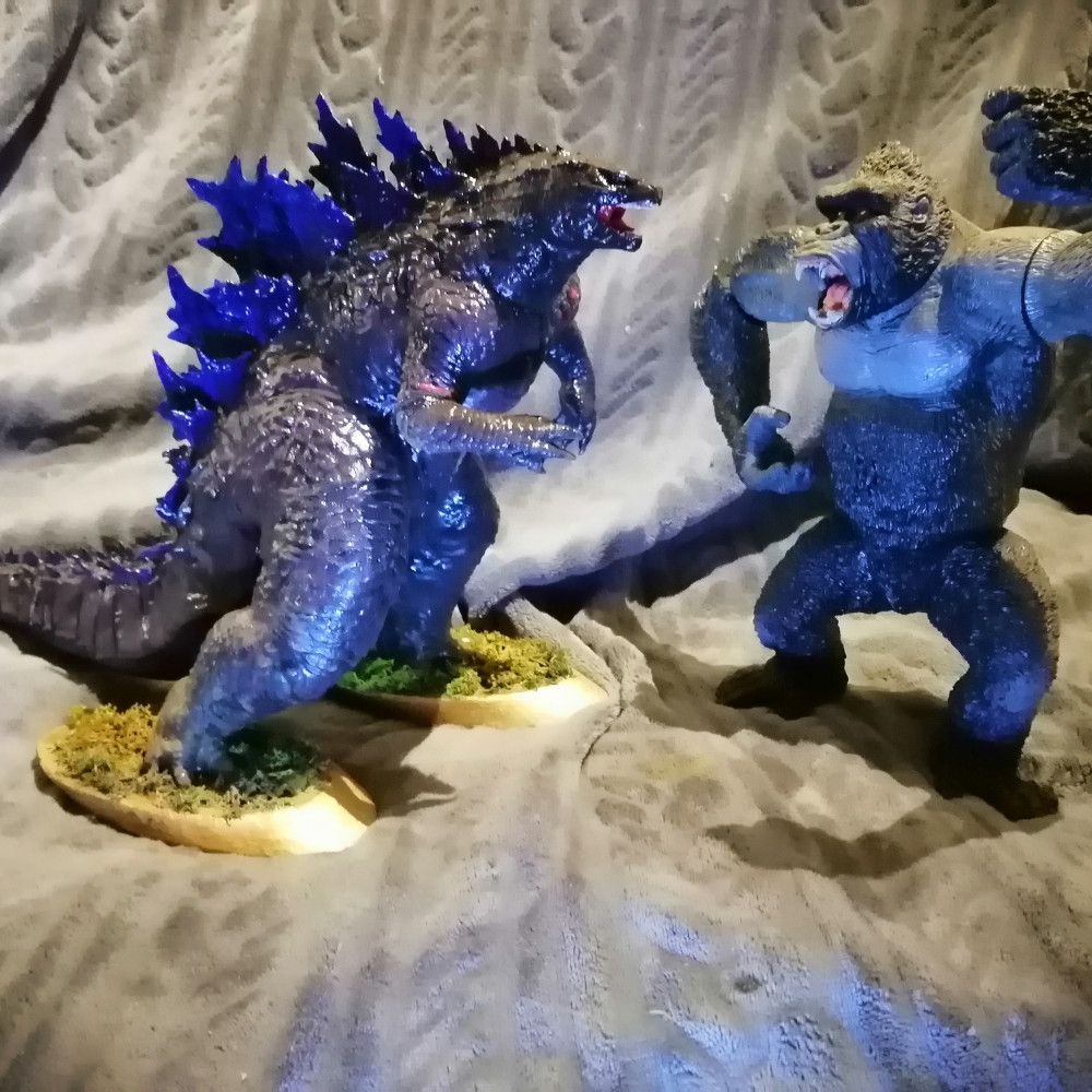 3D Printable Godzilla by Andy de clercq, image size:1000x1000