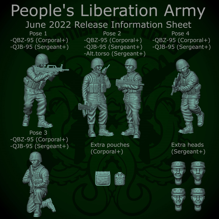 Patreon pack 12 - June 2022 - People's Liberation Army image