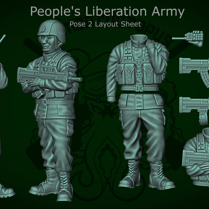 Patreon pack 12 - June 2022 - People's Liberation Army image