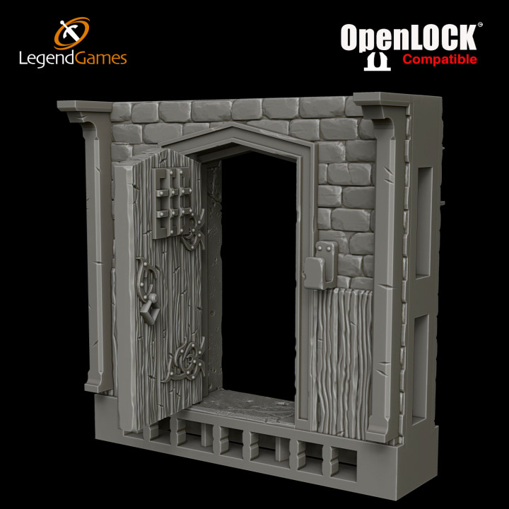 LegendGames OpenLOCK Tavern Door (openable) image