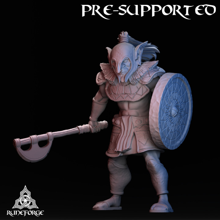 Highlands Goblin Axe and Shield image