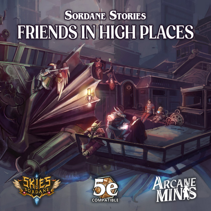 PDF + Maps - Friends in High Places Adventure image