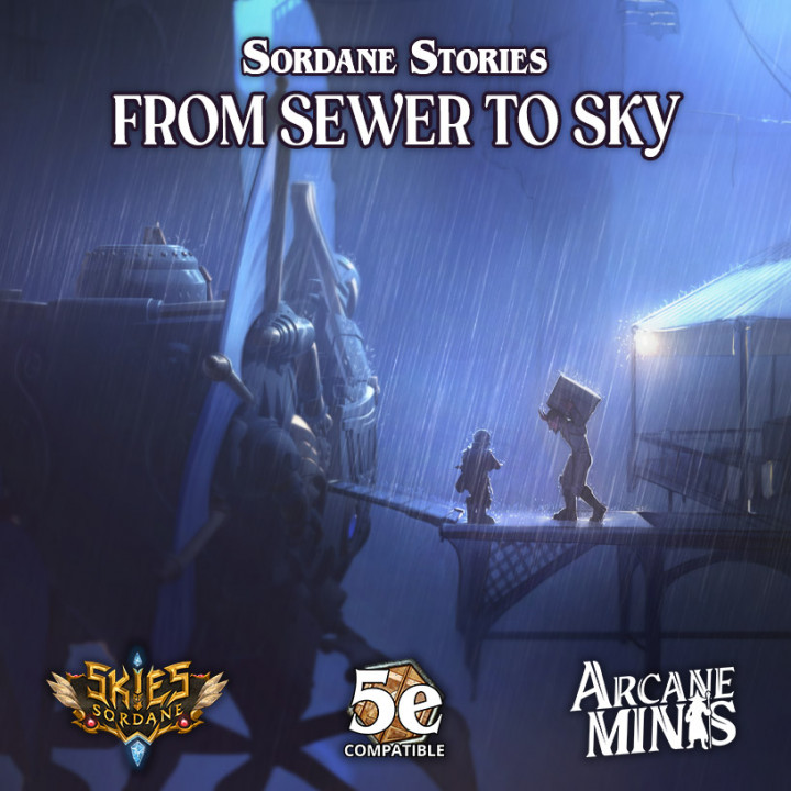PDF + Maps - From Sewer to Sky Adventure image