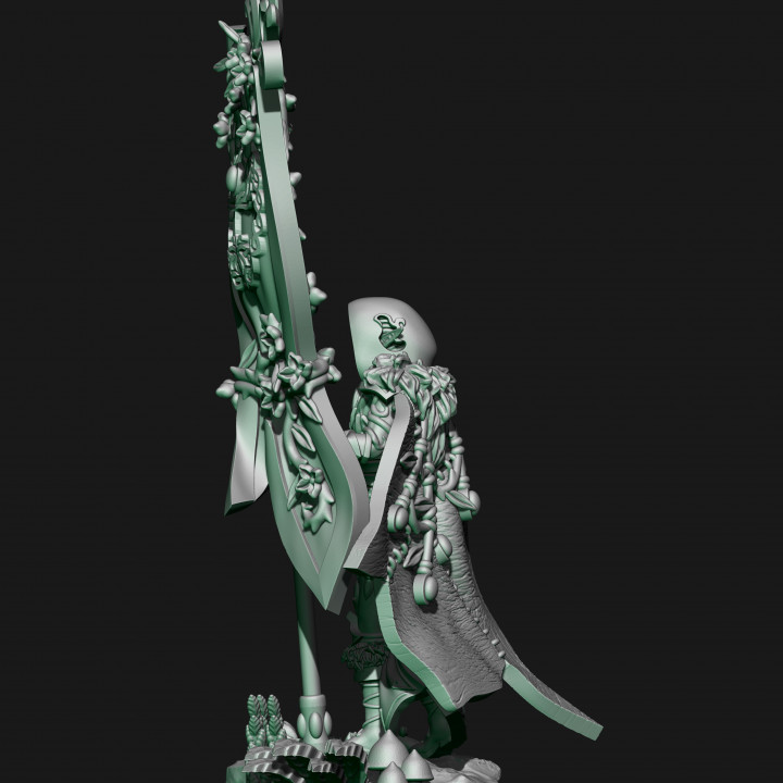 Wood elves battle standart bearer image