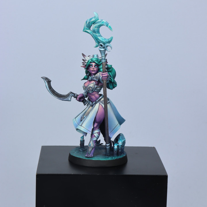 [PDF Only] (Painting Guide) Tiana, the Sorceress Night Elf image