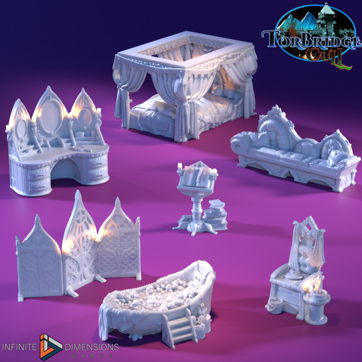 The Lord's Quarters Furnishings Set image
