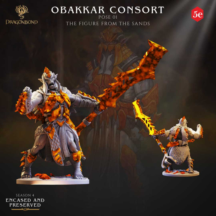 Dragonbond Tribes Obakkar Consort (3 units) image