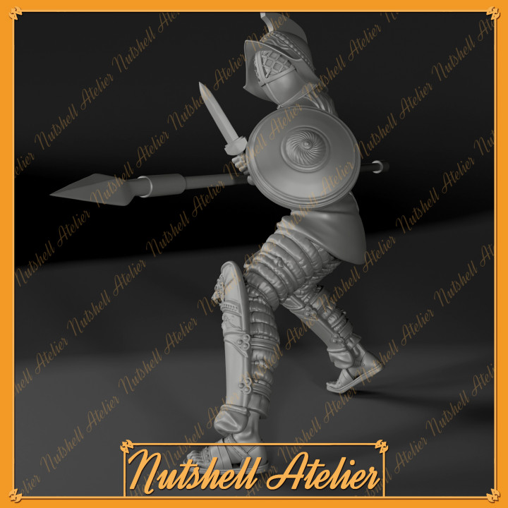 Nutshell Atelier - Gladiatrix - Hoplomachus (NSFW) image