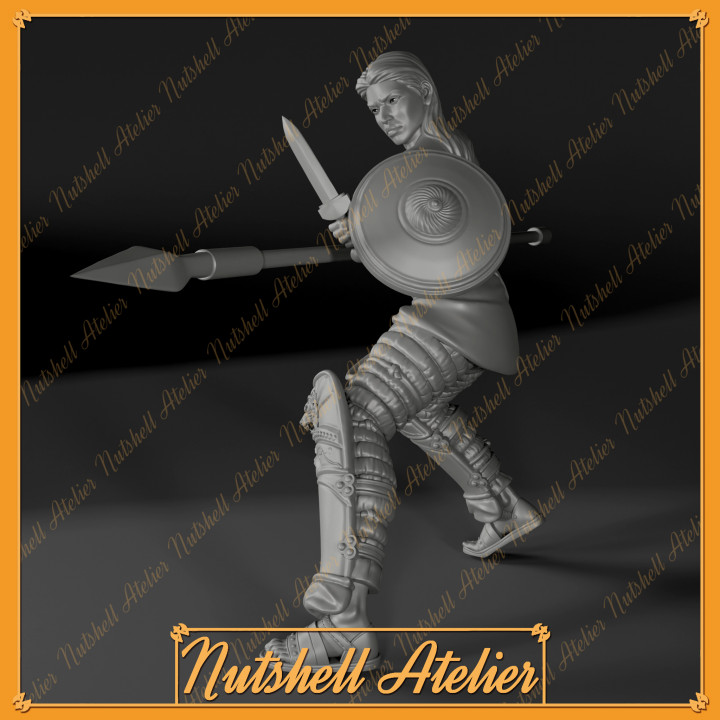 Nutshell Atelier - Gladiatrix - Hoplomachus (NSFW) image