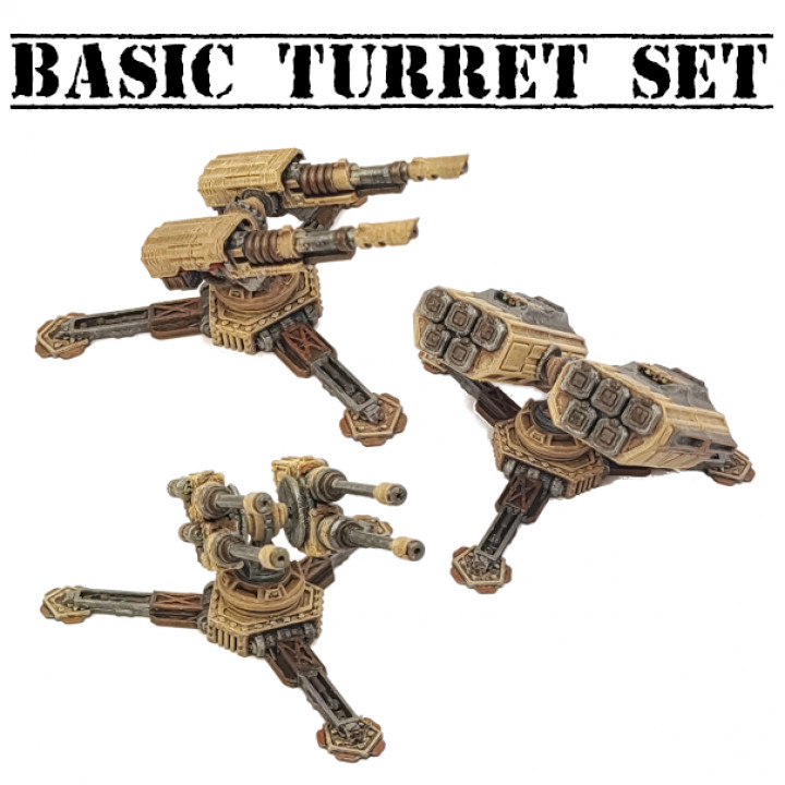 Basic Turrets Set image