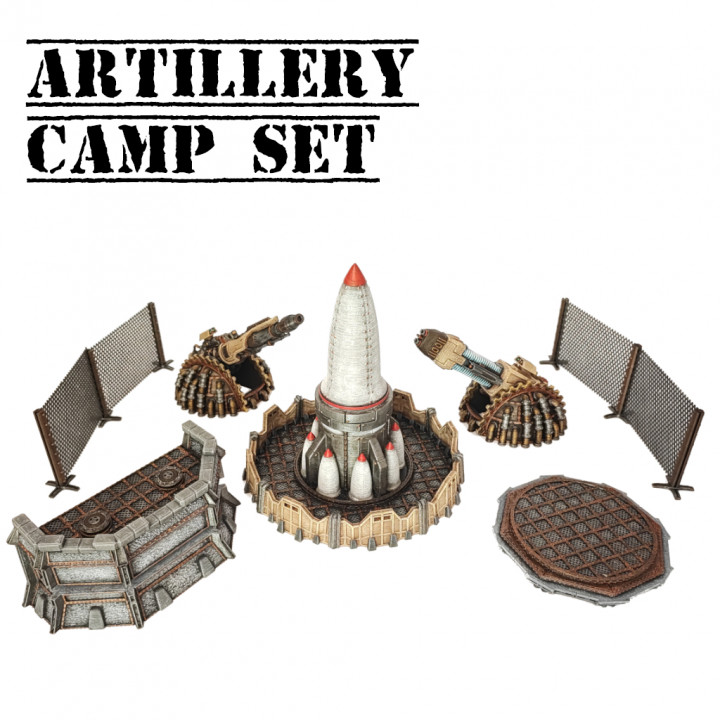 Artillery Camp Set image