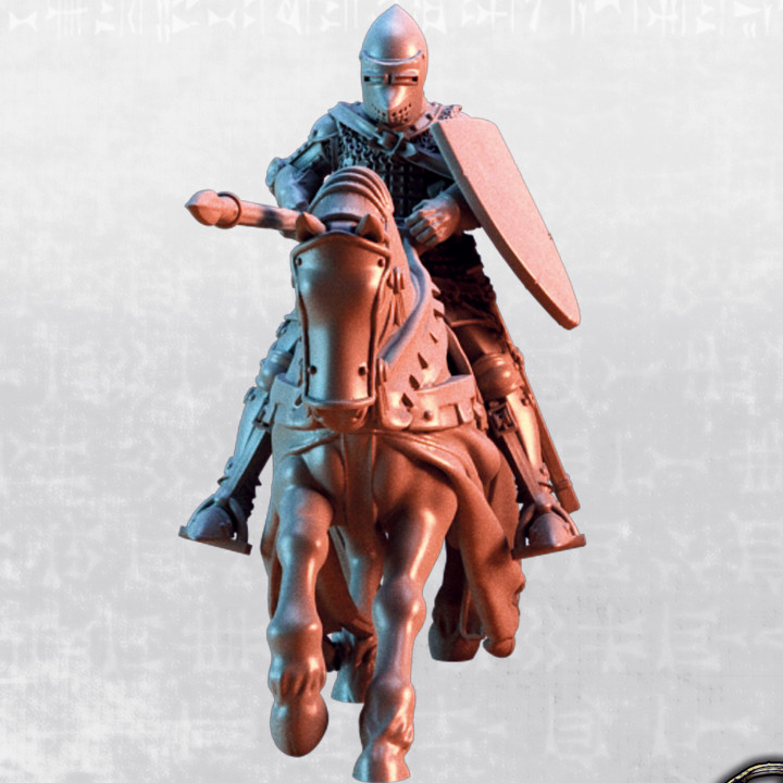 Mounted Knight Full Armour (XIV century) image