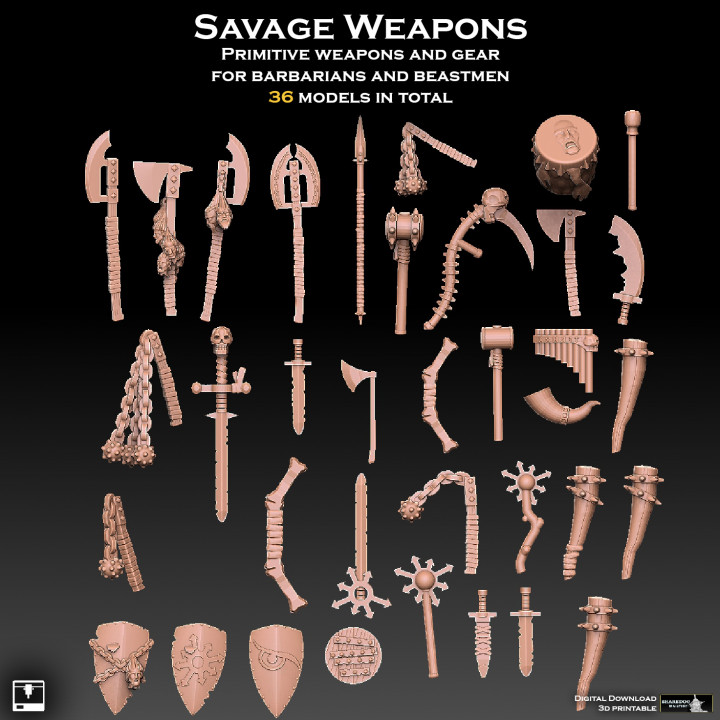 Savage Weapons Megapack image