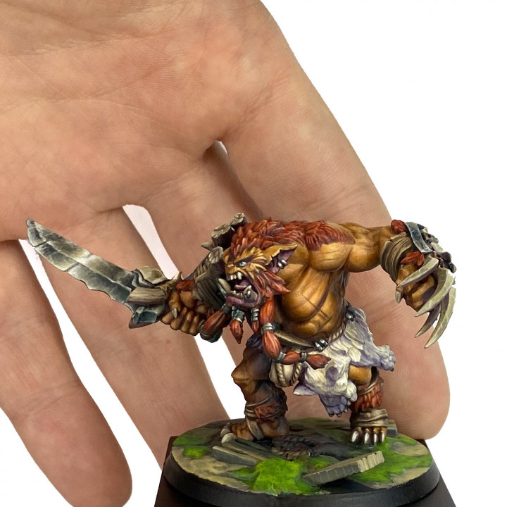 [PDF Only] (Painting Guide) Zhurk, the Bugbear Chief image