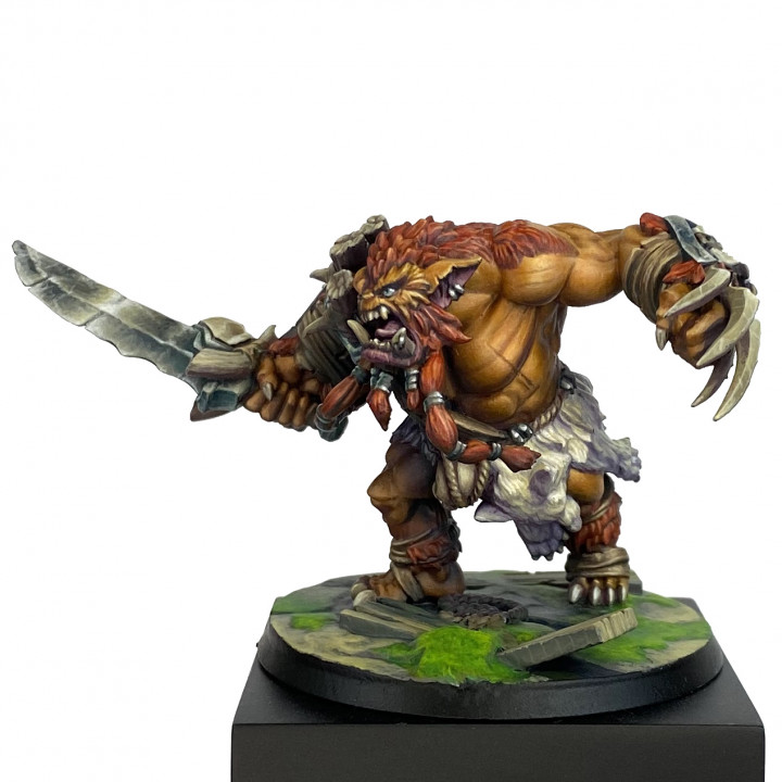 [PDF Only] (Painting Guide) Zhurk, the Bugbear Chief image