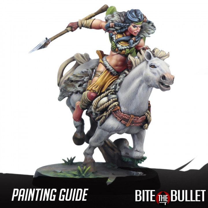 [PDF Only] (Painting Guide) Anira, the Amazon Queen image