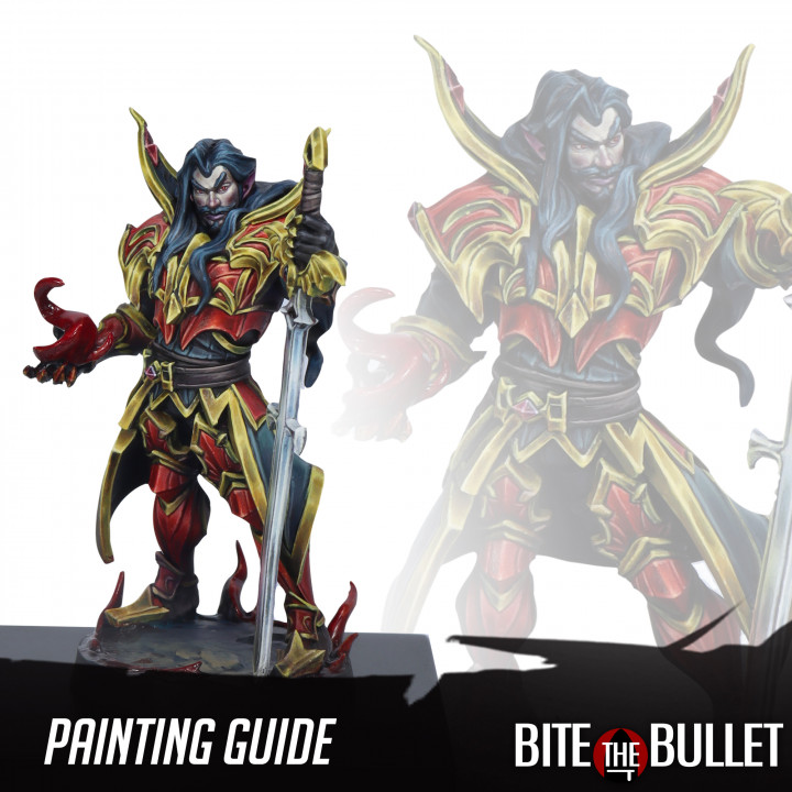 [PDF Only] (Painting Guide) Dorian, the Vampire Knight image