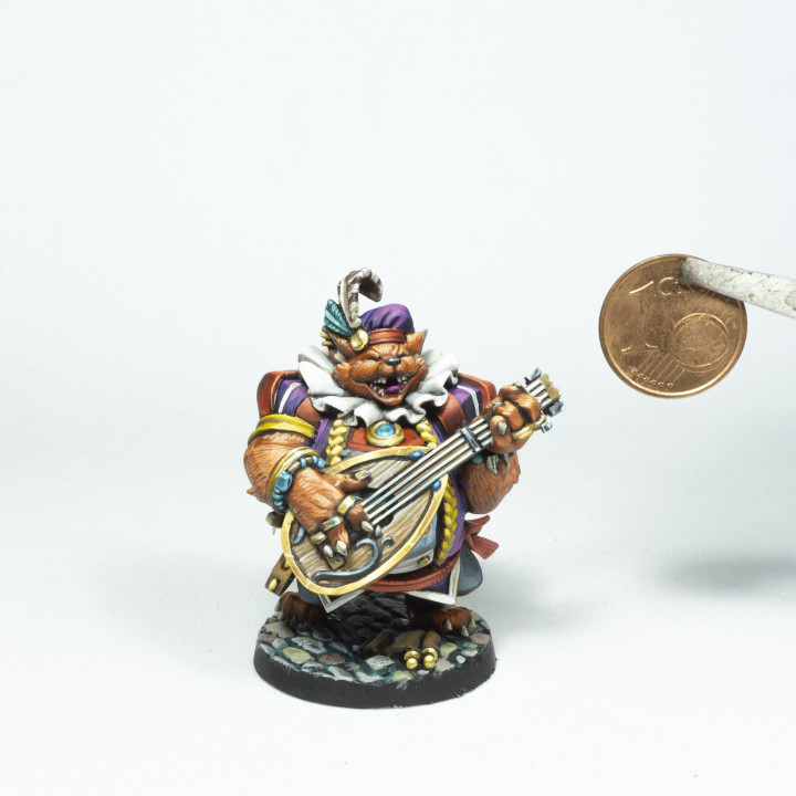 [PDF Only] (Painting Guide) Dandier, the Foxfolk Bard image