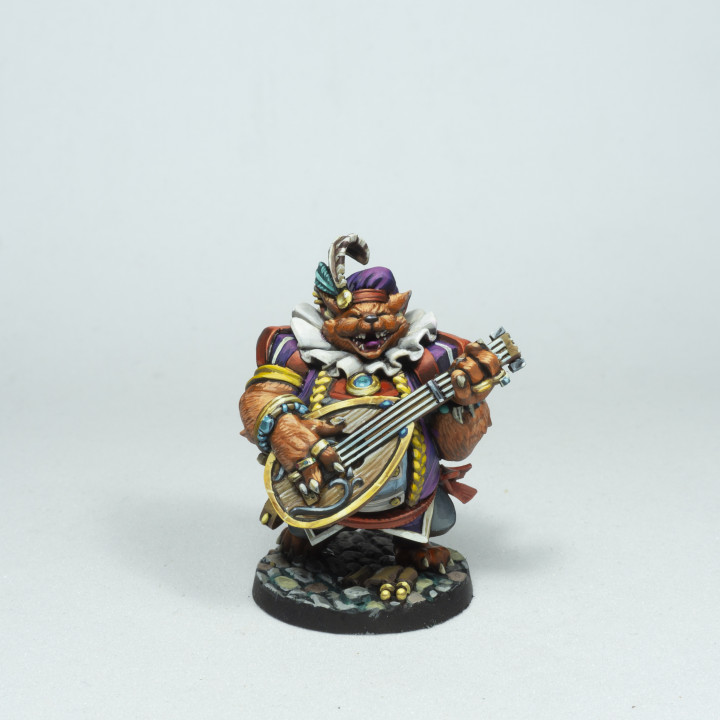 [PDF Only] (Painting Guide) Dandier, the Foxfolk Bard image