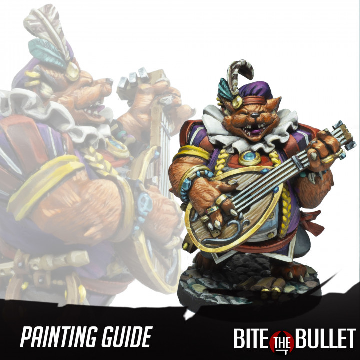 [PDF Only] (Painting Guide) Dandier, the Foxfolk Bard image