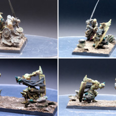 Picture of print of (MK 0003) Undead zombie warrior 70mm scale