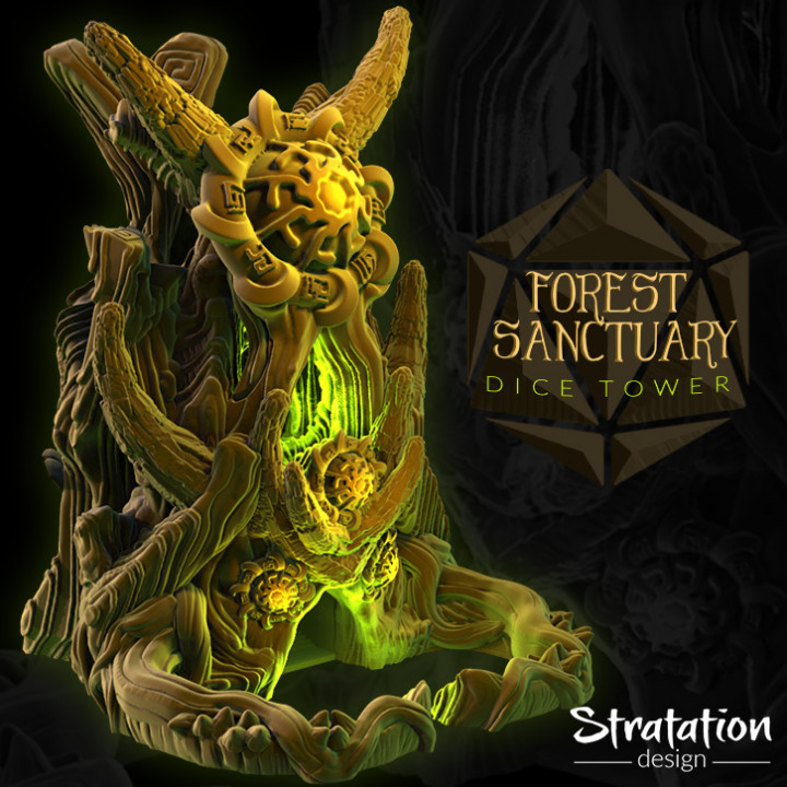 Forest Sanctuary Dice Tower image