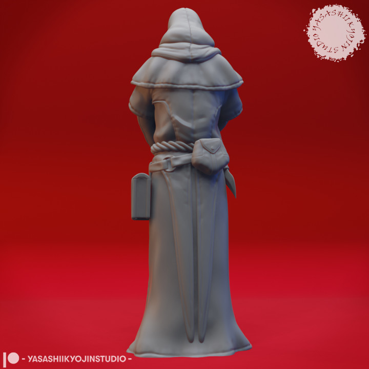 Praying Cultist - Tabletop Miniature image