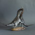 Camarasaurus fight - dinosaur sauropod print image